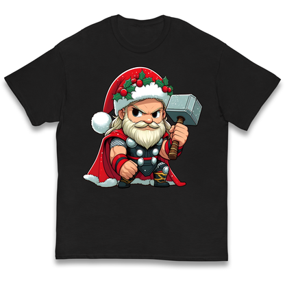Thor Santa kids t shirt