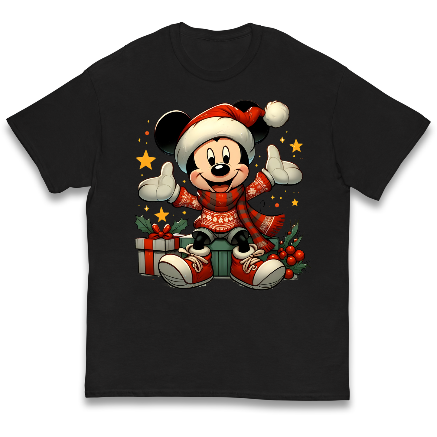 Micky Mouse Christmas kids t shirt
