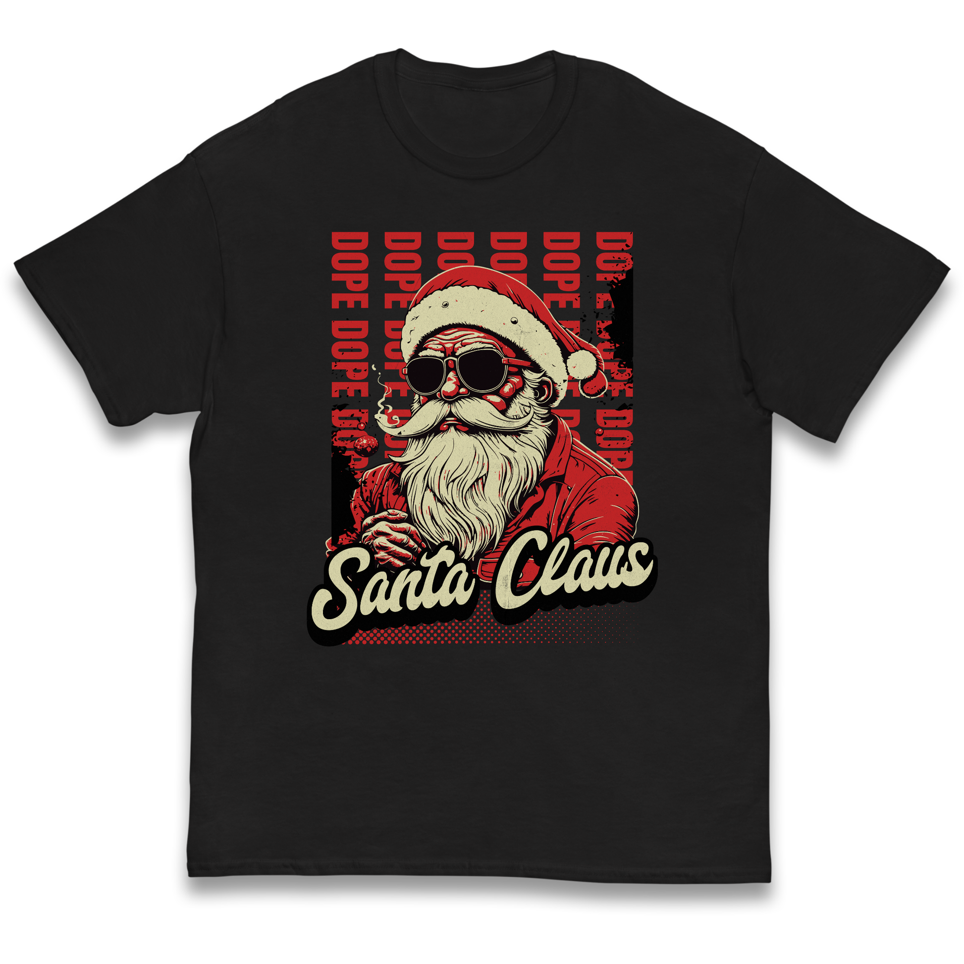Dope Santa Claus kids t shirt