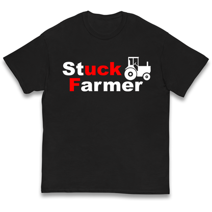 Stuck Farmer Kids T Shirt