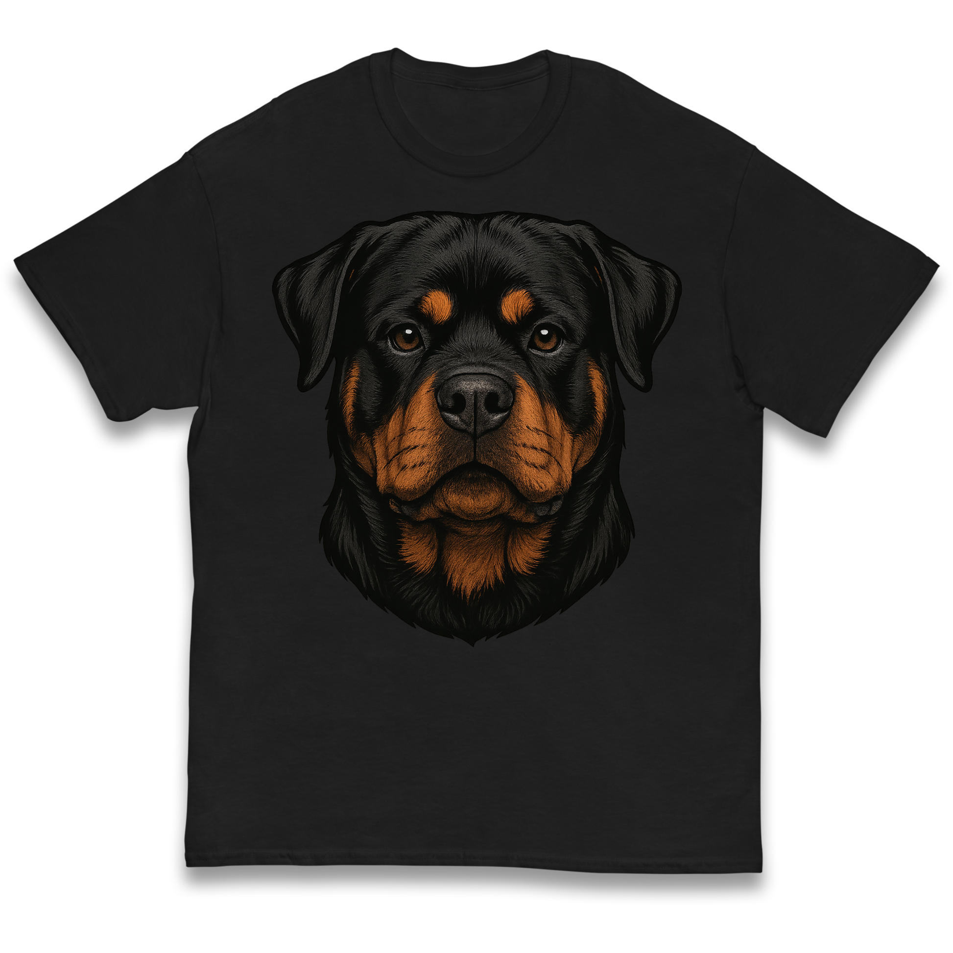 Rottweiler Face kids t shirt