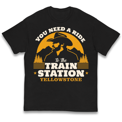 You Need A Ride To The Train Station kids t shirt
