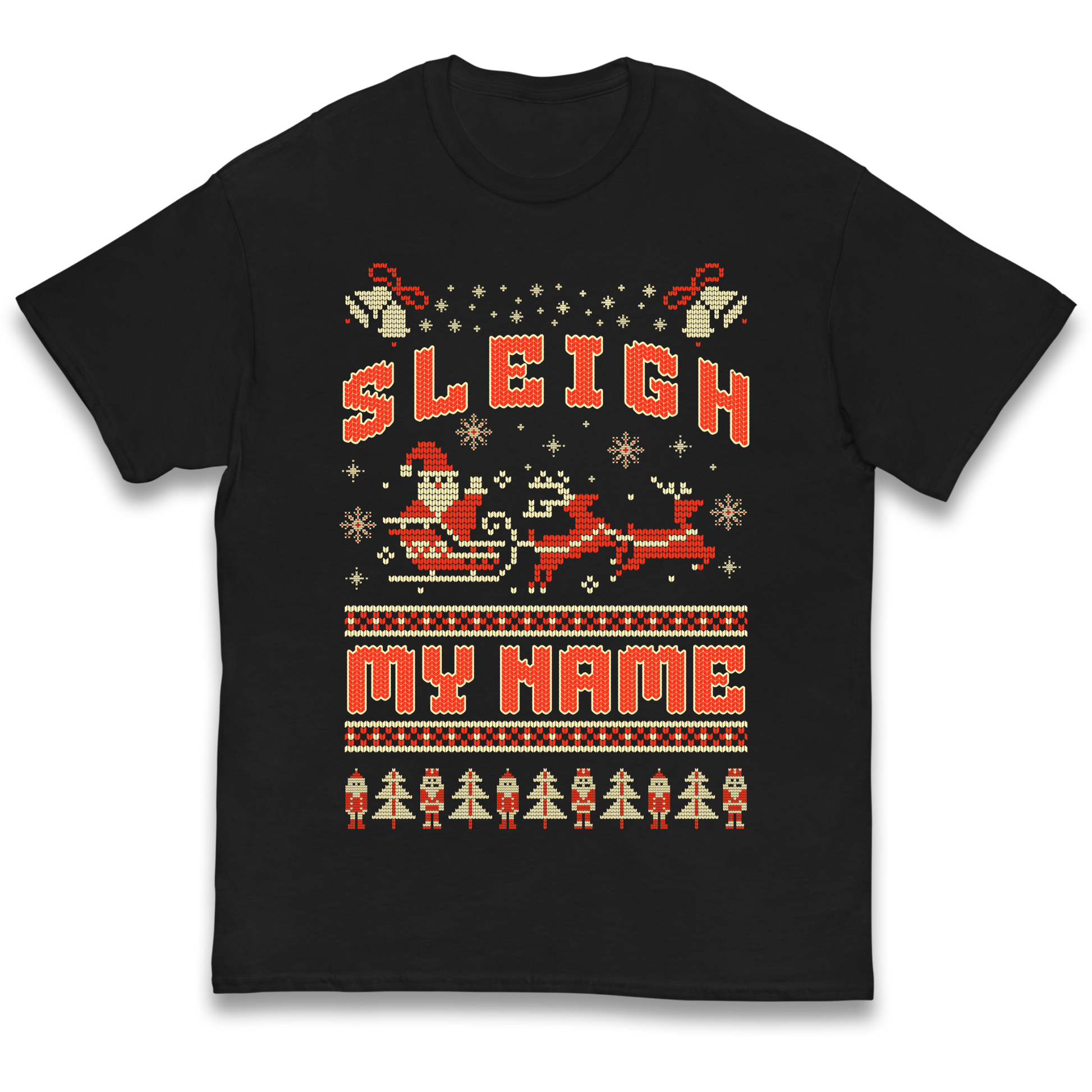 Sleigh My Name Christmas kids t shirt