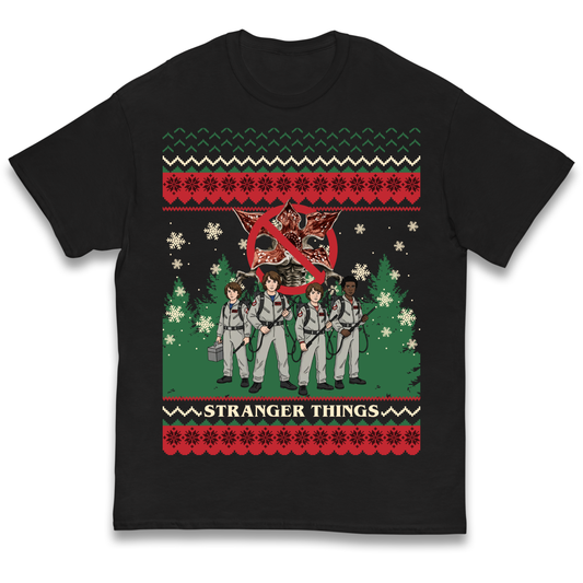 Stranger Things Demogorgon Christmas Kids T Shirt