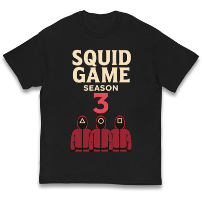 Squid Games Season 3 Kids T Shirt