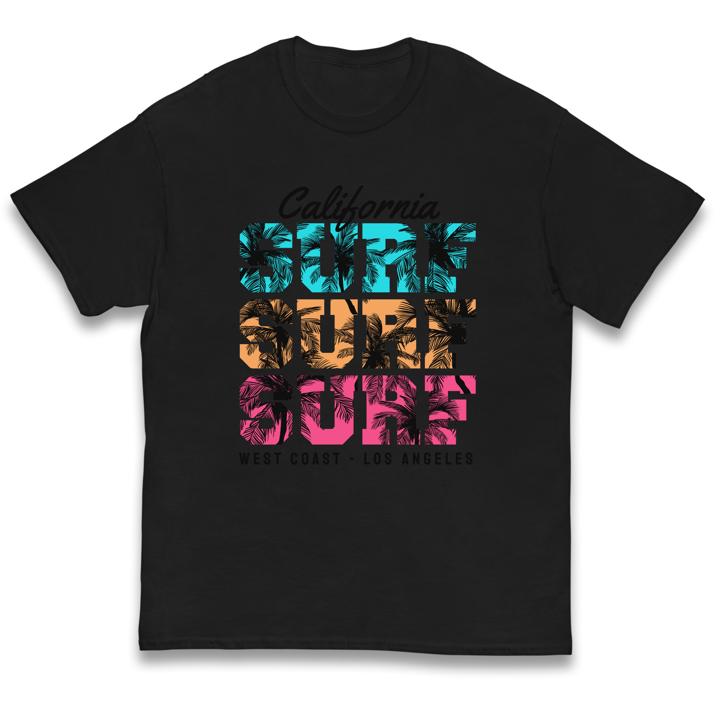 California Surf Surf Surf kids t shirt