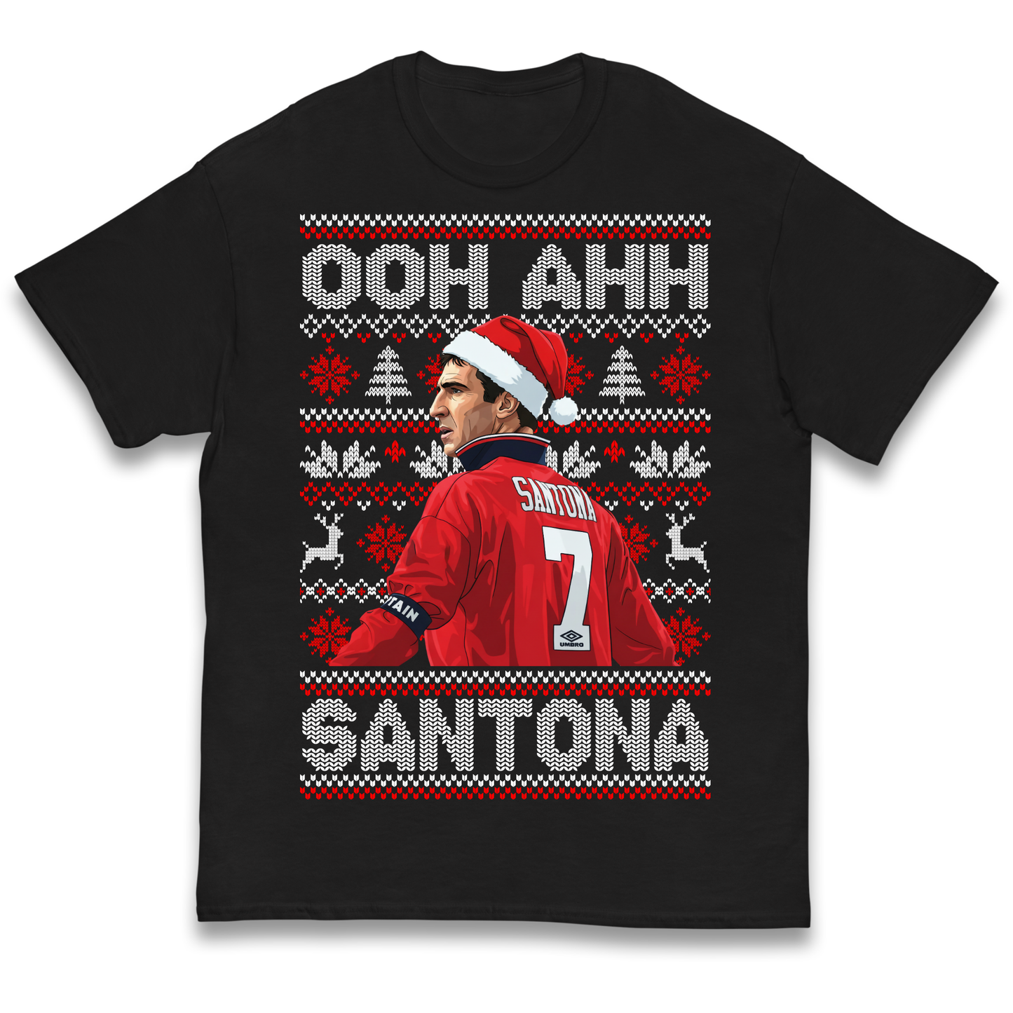 M'nchester United Christmas Kids T Shirt