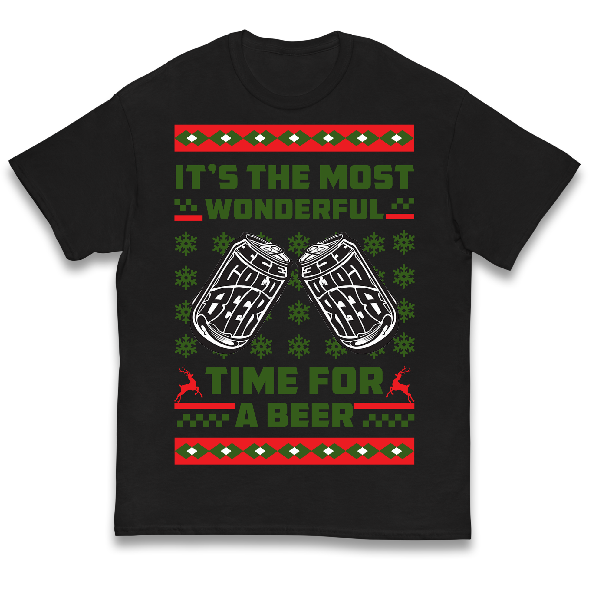 Its The Most Wonderful Time For A Beer Christmas kids t shirt