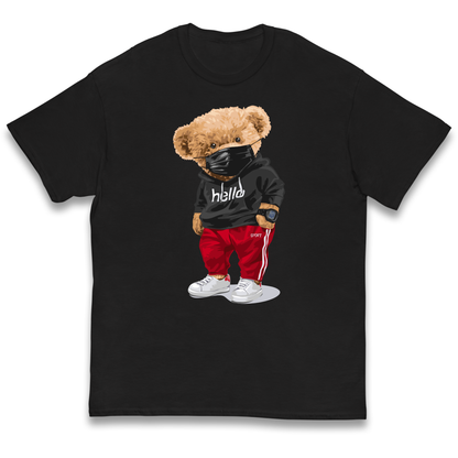 Teddy Bear Hello Streetwear kids t shirt