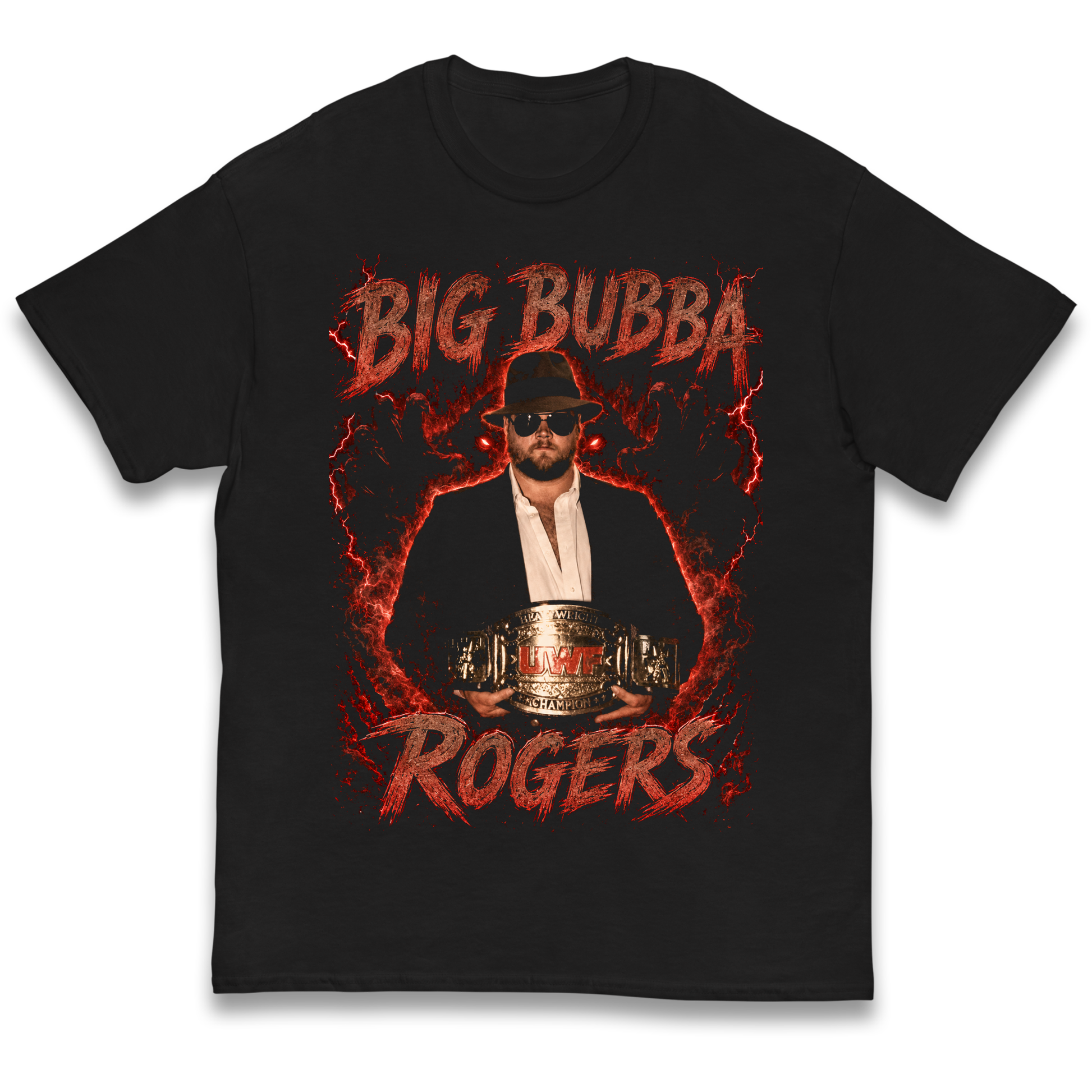 Big Bubba Rogers Big Boss Man WWF Kids T Shirt