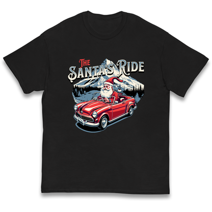 The Santas Ride Christmas kids t shirt