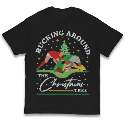 Rugby Christmas Kids T Shirt