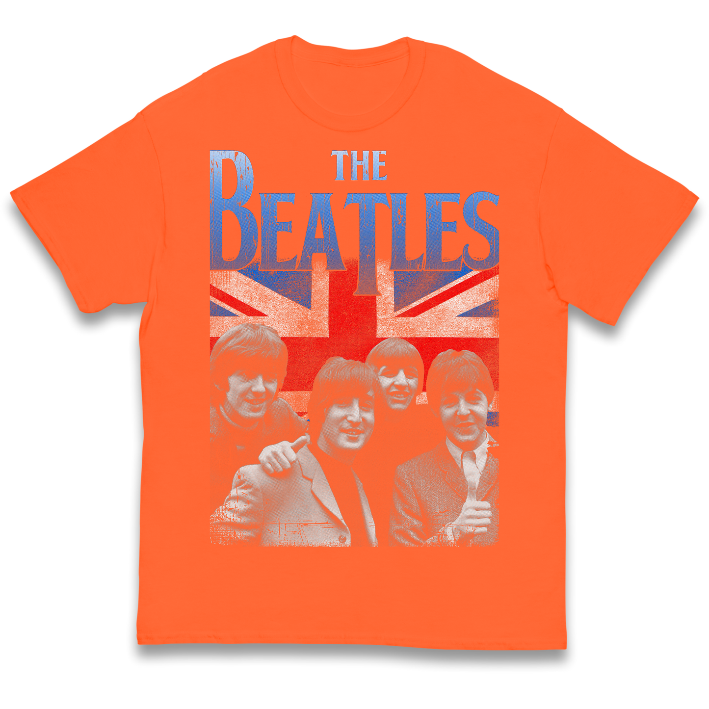 The Beatles Union Jack kids t shirt
