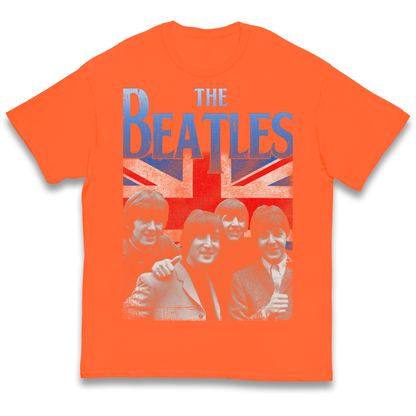 The Beatles Union Jack kids t shirt