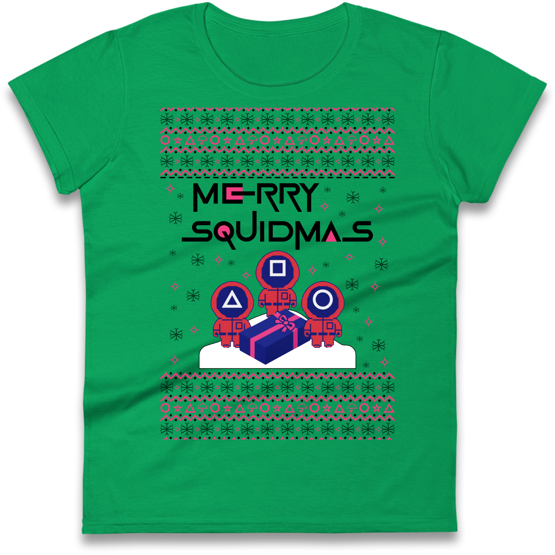 Squid Games Christmas Ladies Shirt