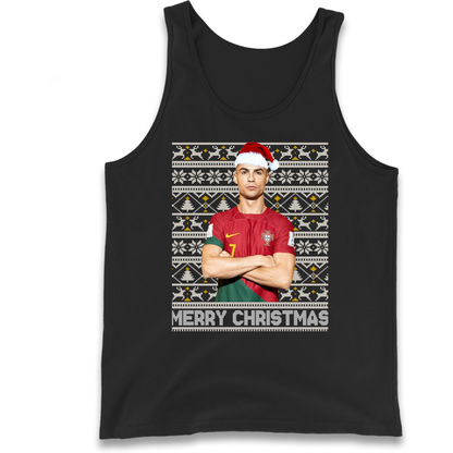 Merry Christmas Ronaldo Tank Top