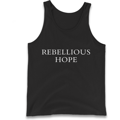 Rebellious Hope Embroidered Tank Top