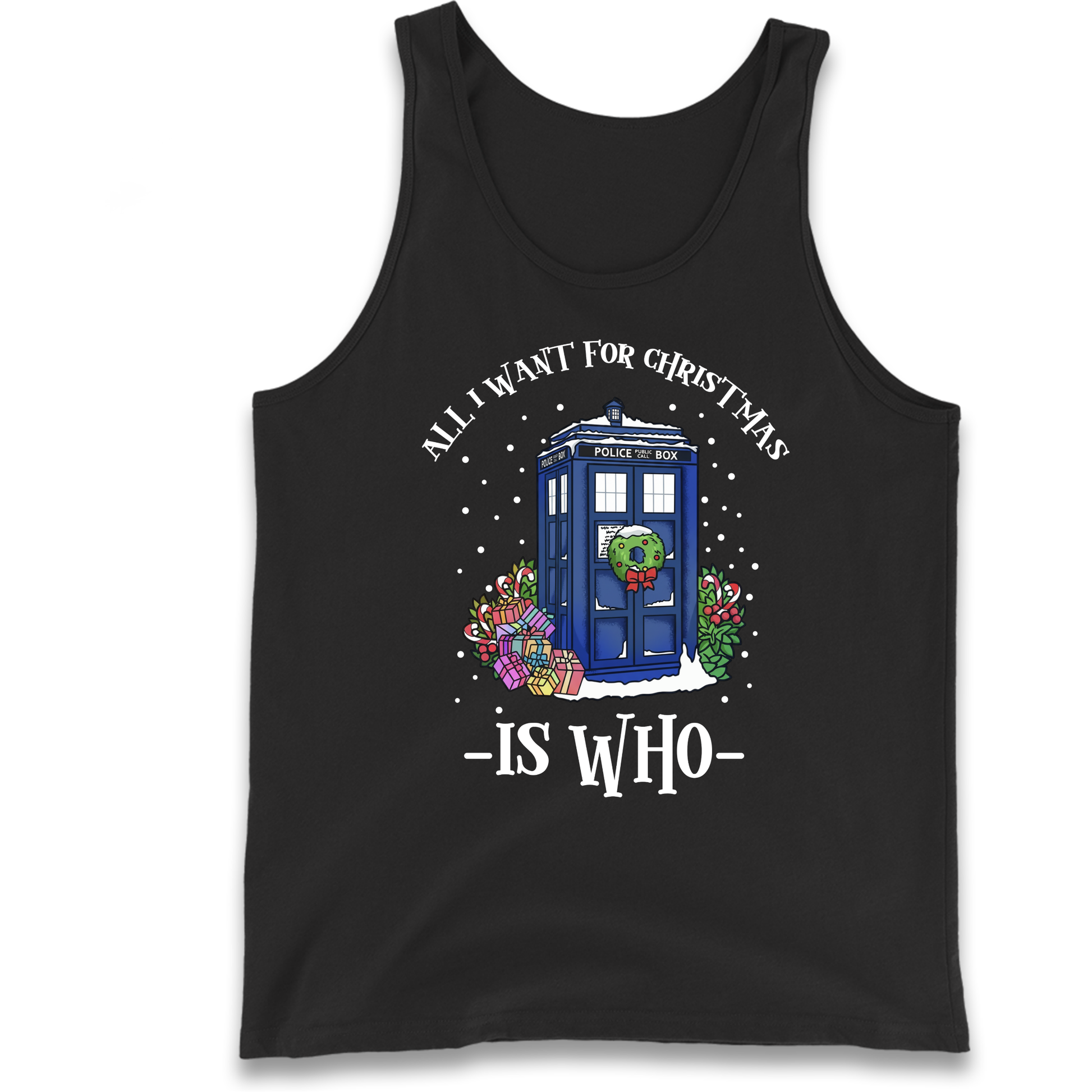 Dr Who Christmas Tank-Top