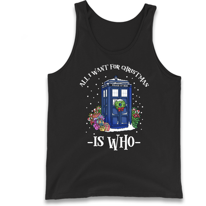 Dr Who Christmas Tank-Top