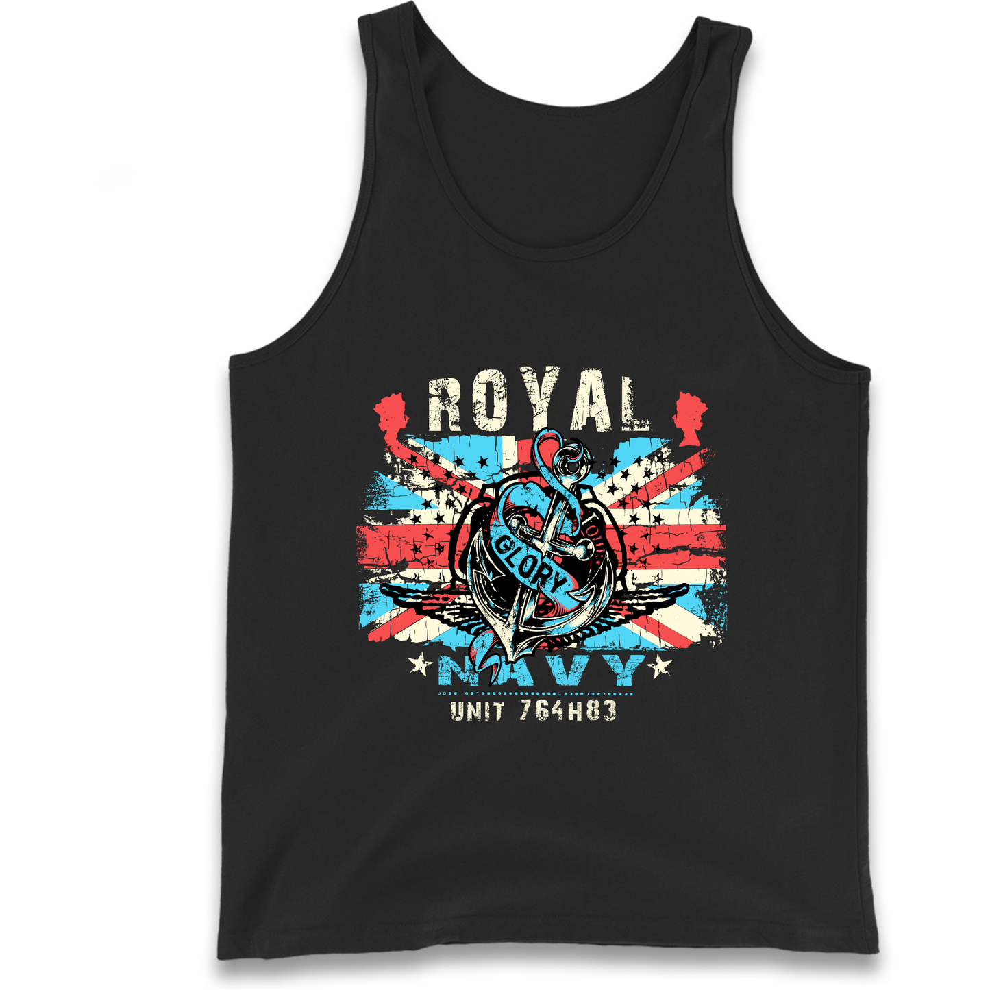 Royal Navy Glory Unit 764H83 Tank Top