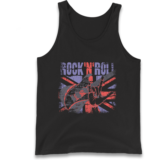 Rock N Roll Union Jack Tank Top
