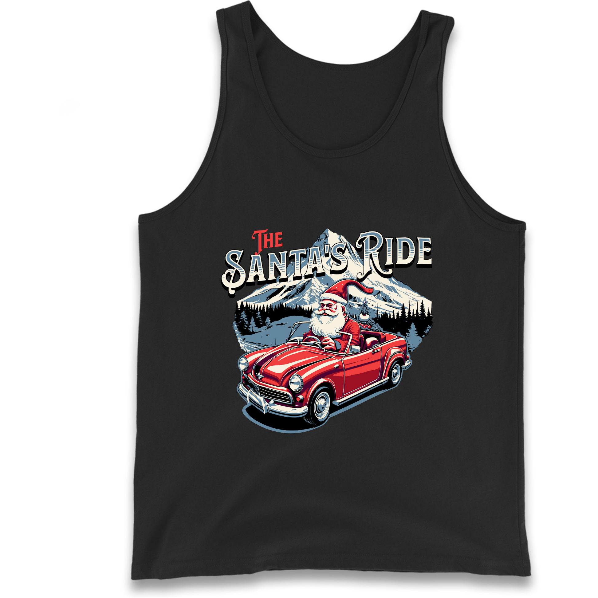 The Santas Ride Christmas Tank Top