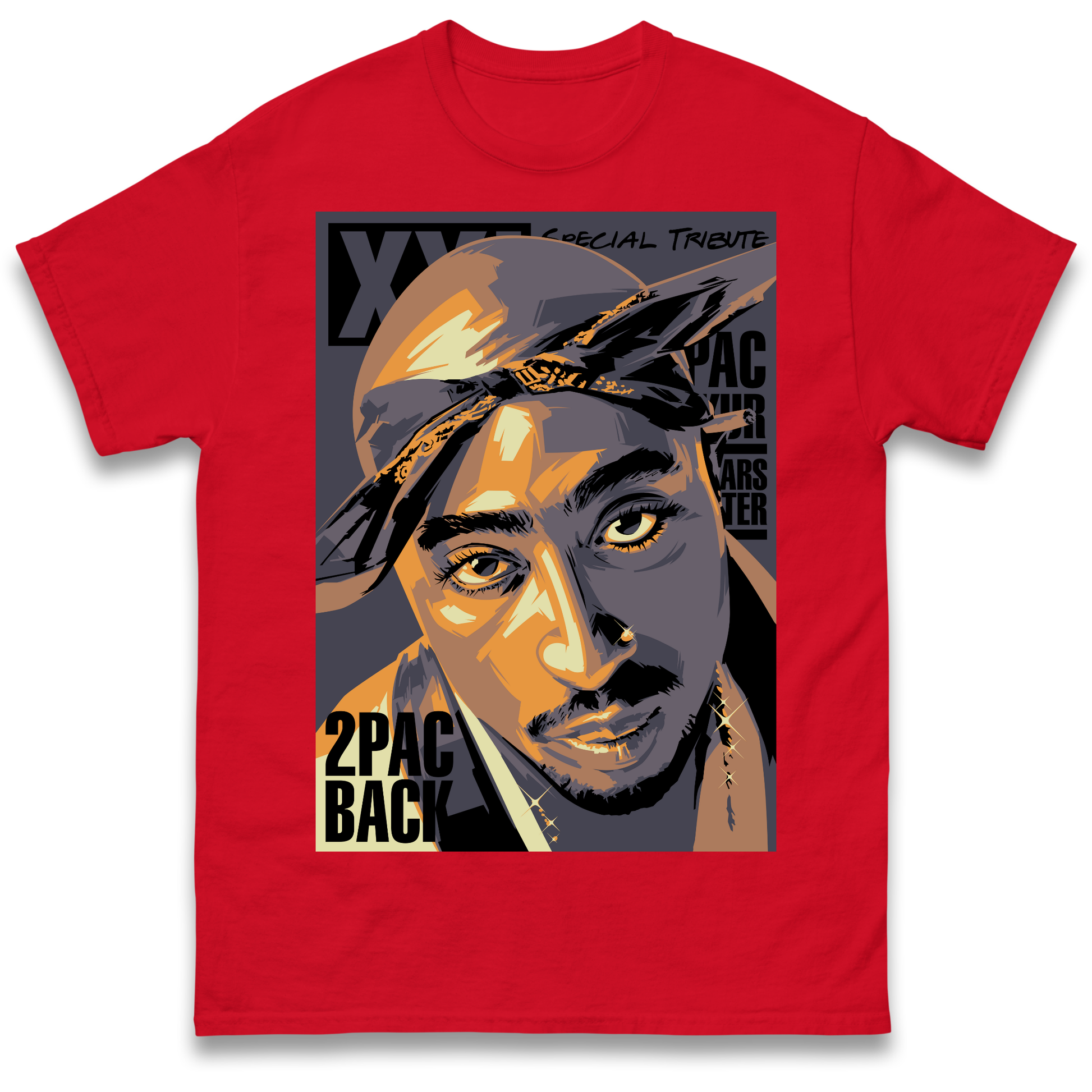 2 Pac Back T Shirt 