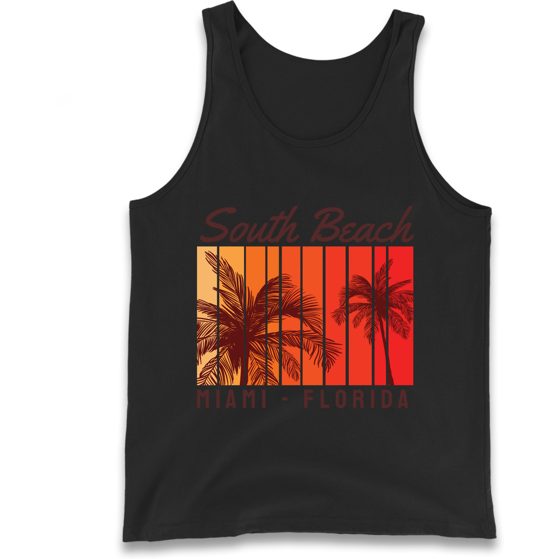 South Beach Miami Florida Tank Top
