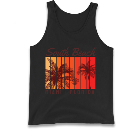 South Beach Miami Florida Tank Top