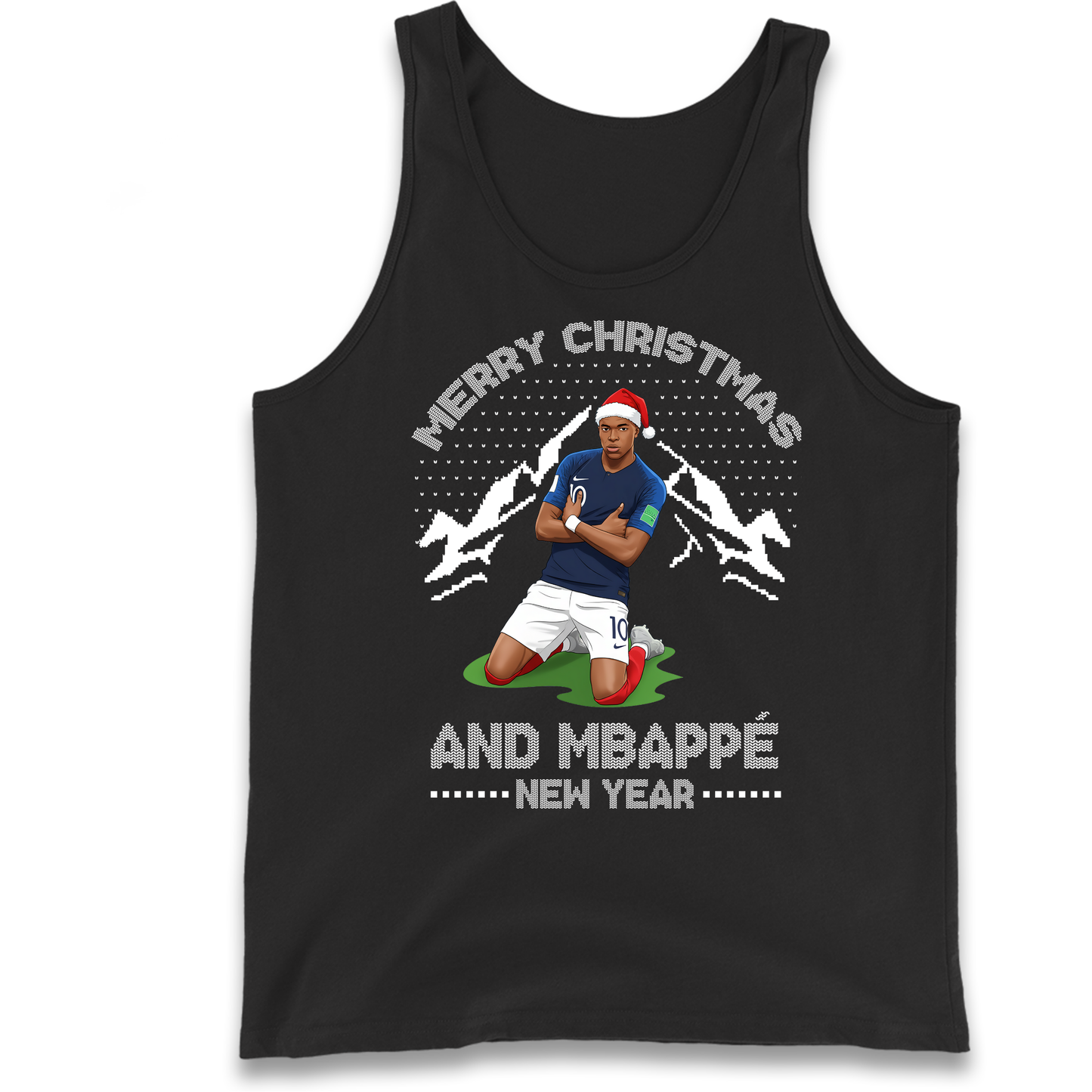 Mbappe Christmas Tank-Top