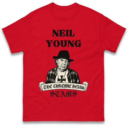 Neil Young and the Chrome Hearts T Shirt 