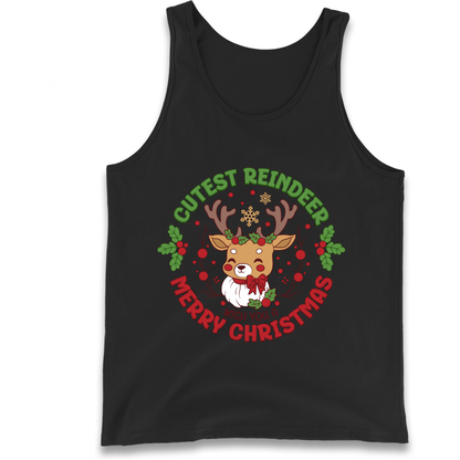 Cutest Reindeer Tank Top