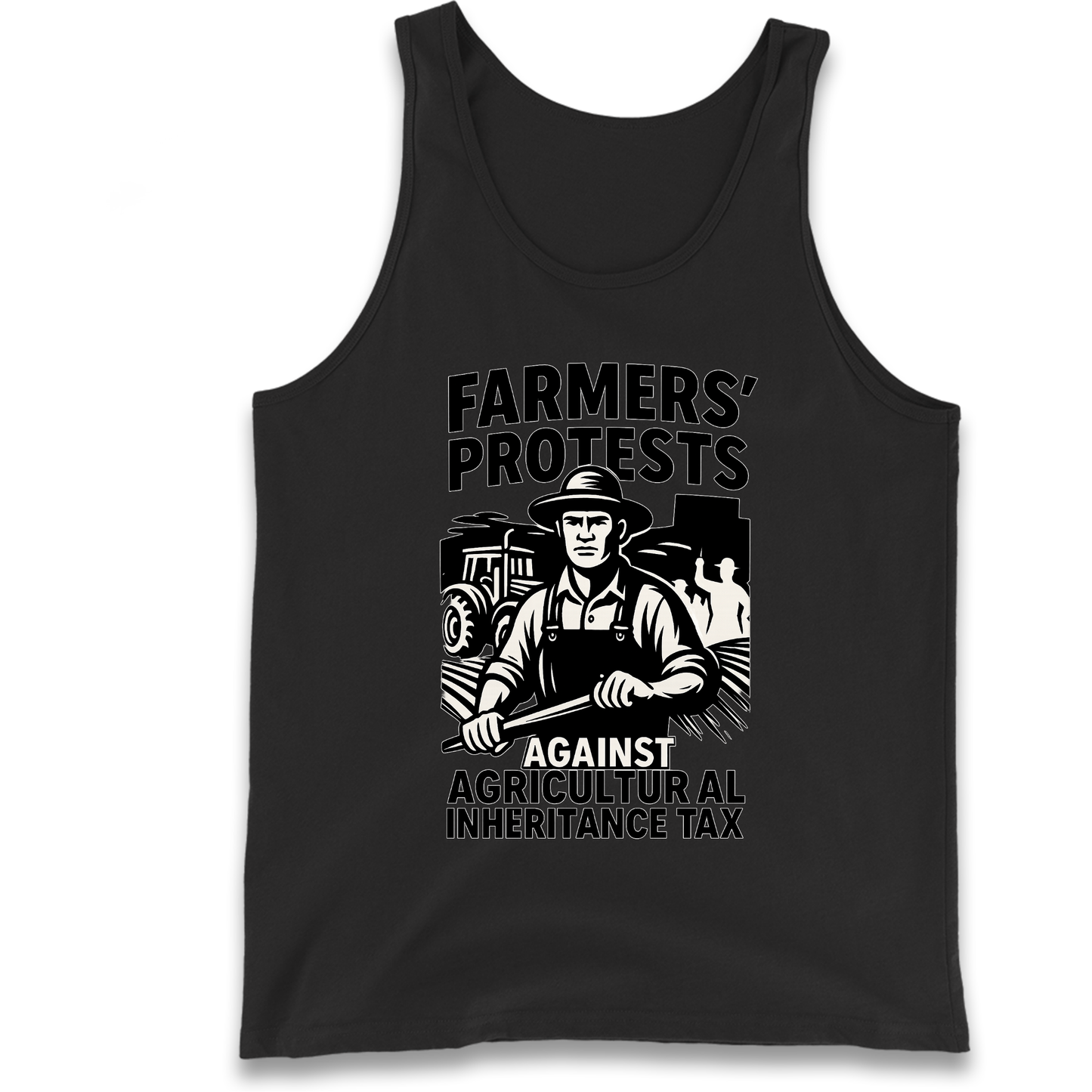 Farmers’ Protests Against Agricultural Inheritance Tax Tank Top