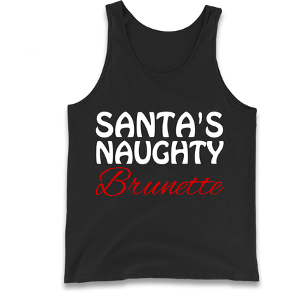 Naughty Brunette Tank-Top
