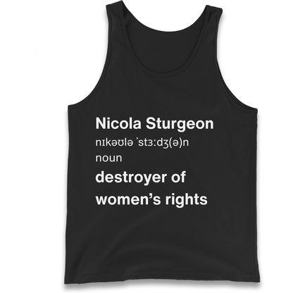 JK Rowling Nicola Sturgeon T Shirt Tank Top