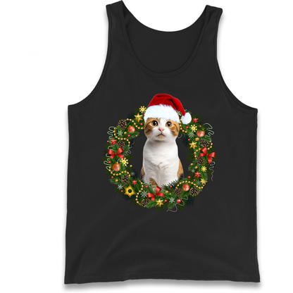 Cat Christmas Tank Top