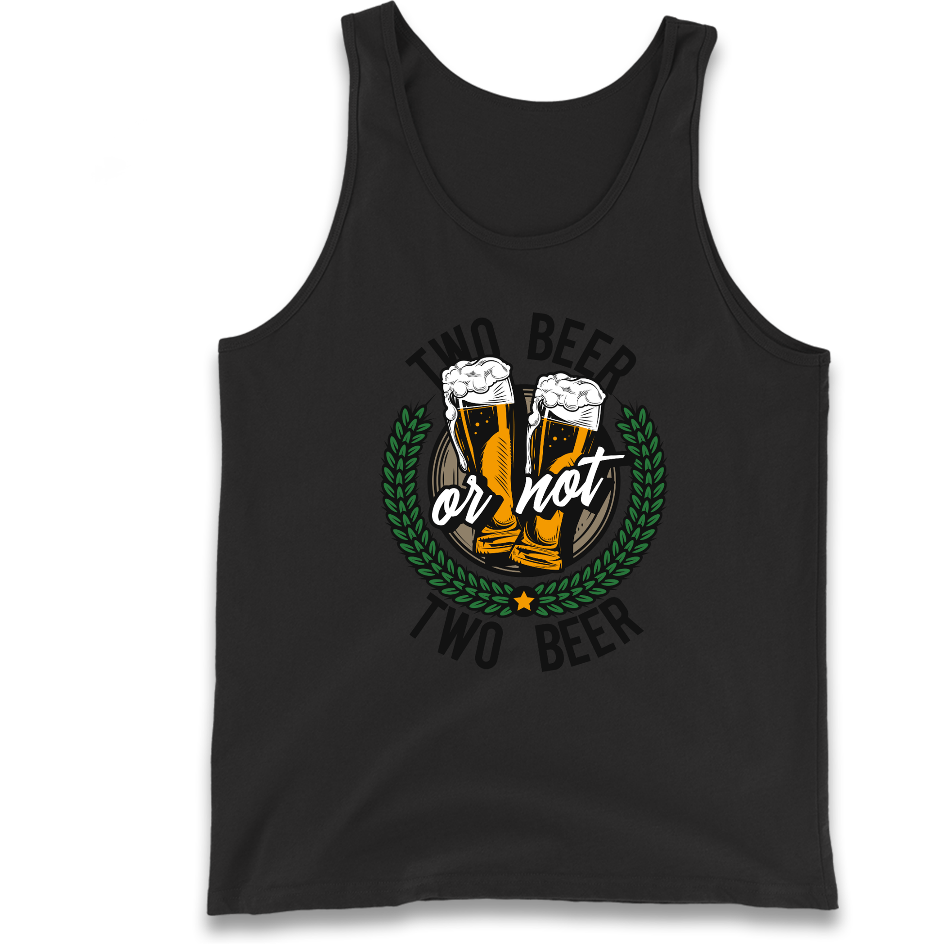 Two Beer or not Two Beer Tank Top