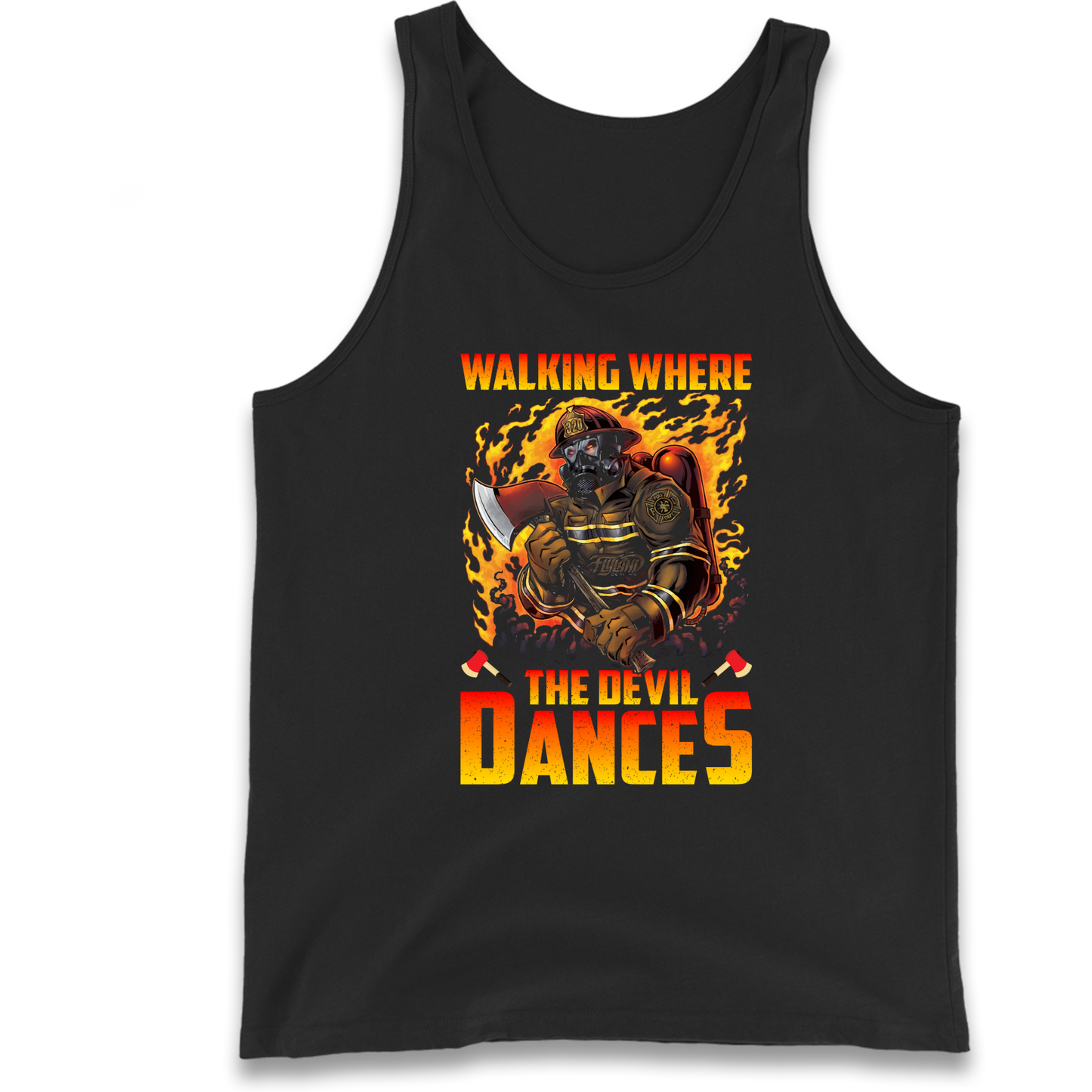 Walking Where The Devil Dances Tank Top