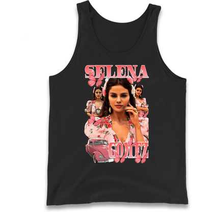 Selena Gomez Pink Tank Top