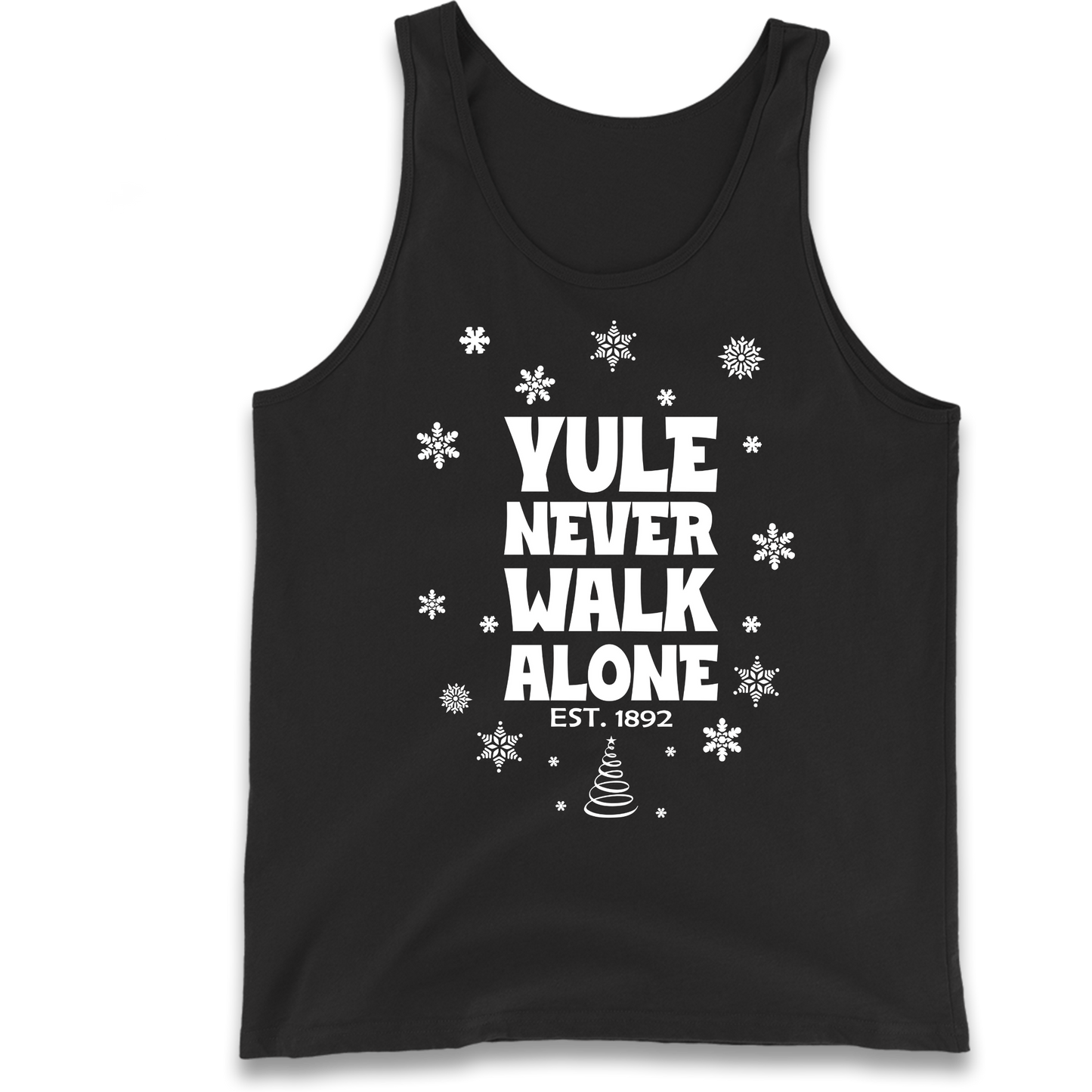 Yule Never Walk Alone Liverpool Christmas Tank Top
