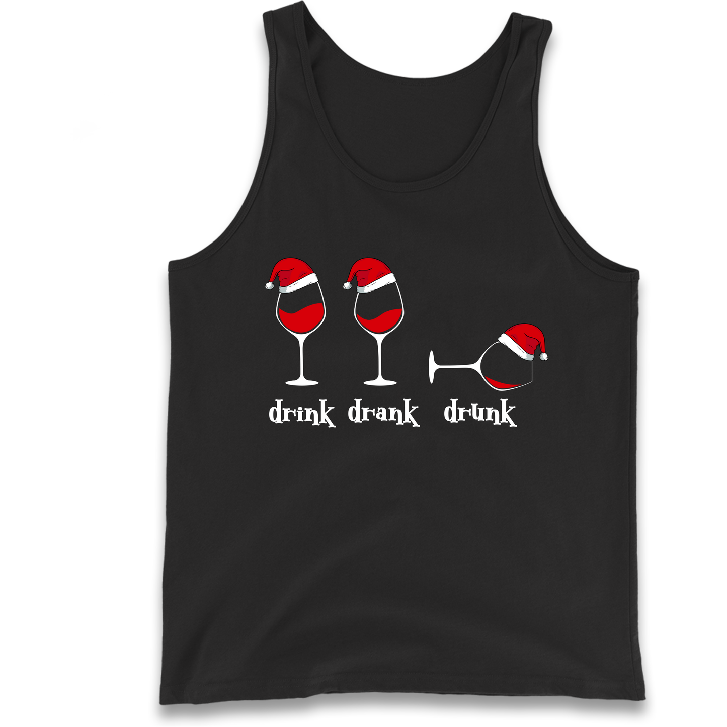 Drink Drank Drunk Tank-Top