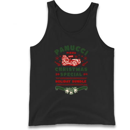 Panucci Pizza Christmas Special Christmas Tank Top