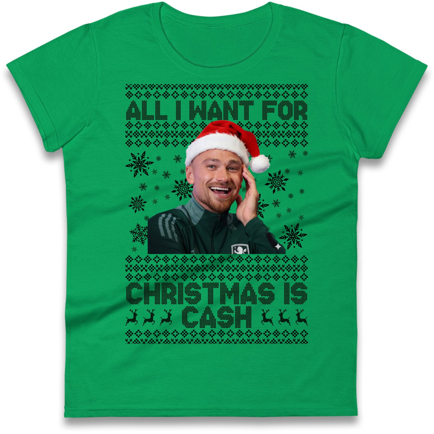 Matt Cash Christmas Ladies Shirt