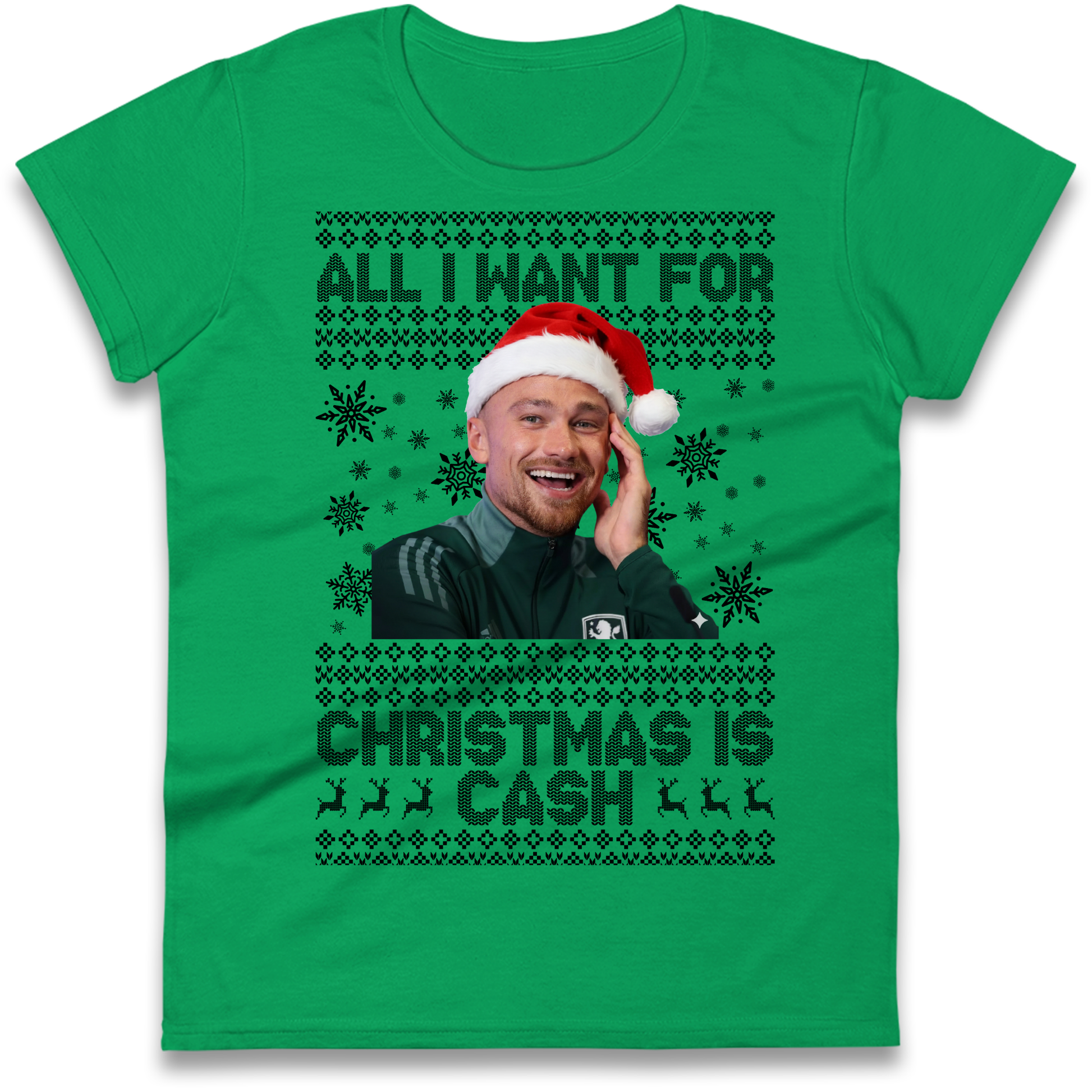 Matt Cash Christmas Ladies Shirt