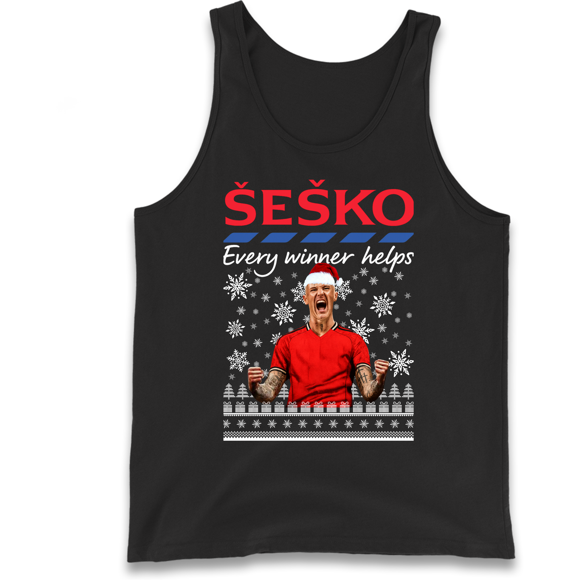 Benjamin Sesko Christmas Tank-Top
