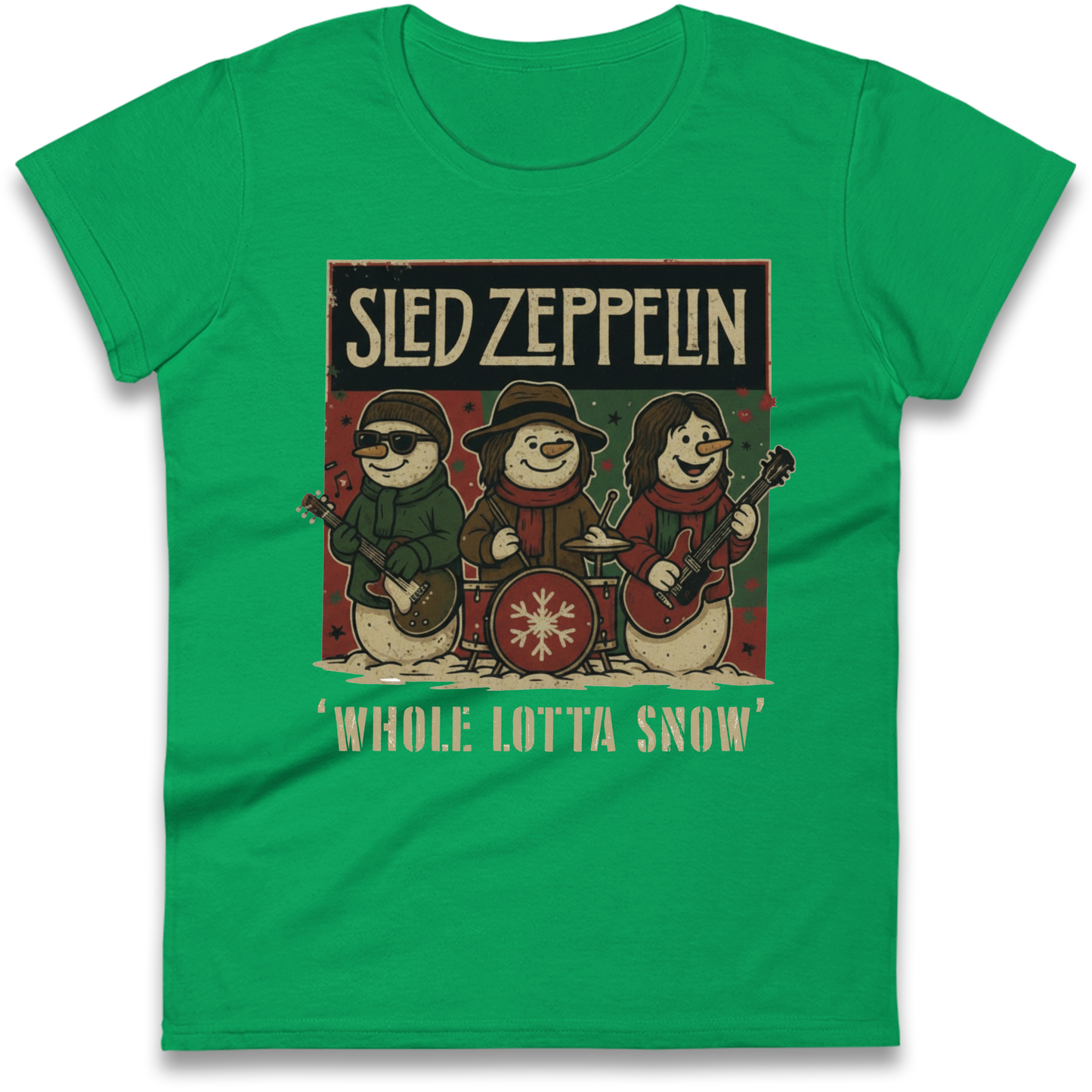 Led Zeppelin Christmas Ladies Shirt