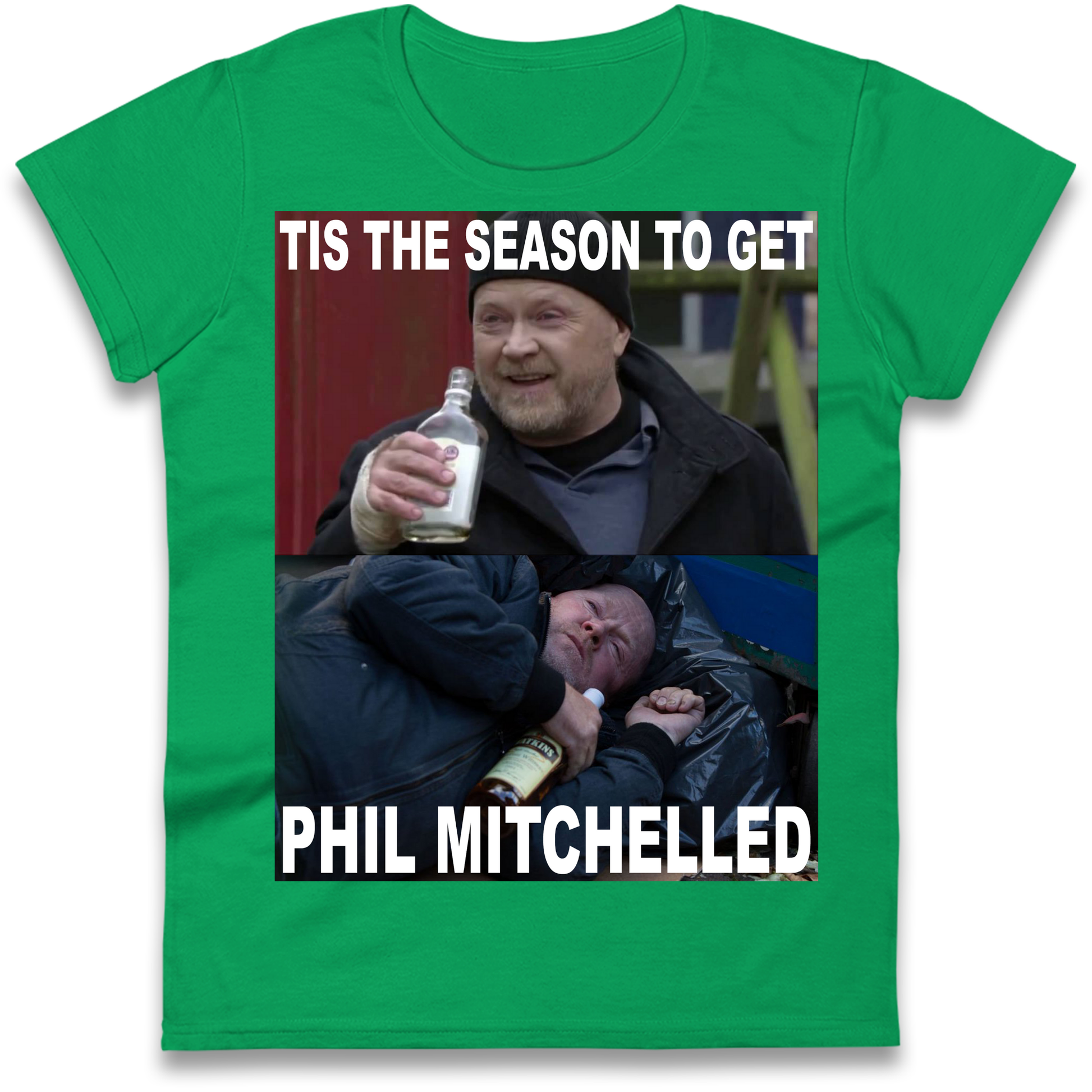 Phil Mitchell Christmas Ladies Shirt