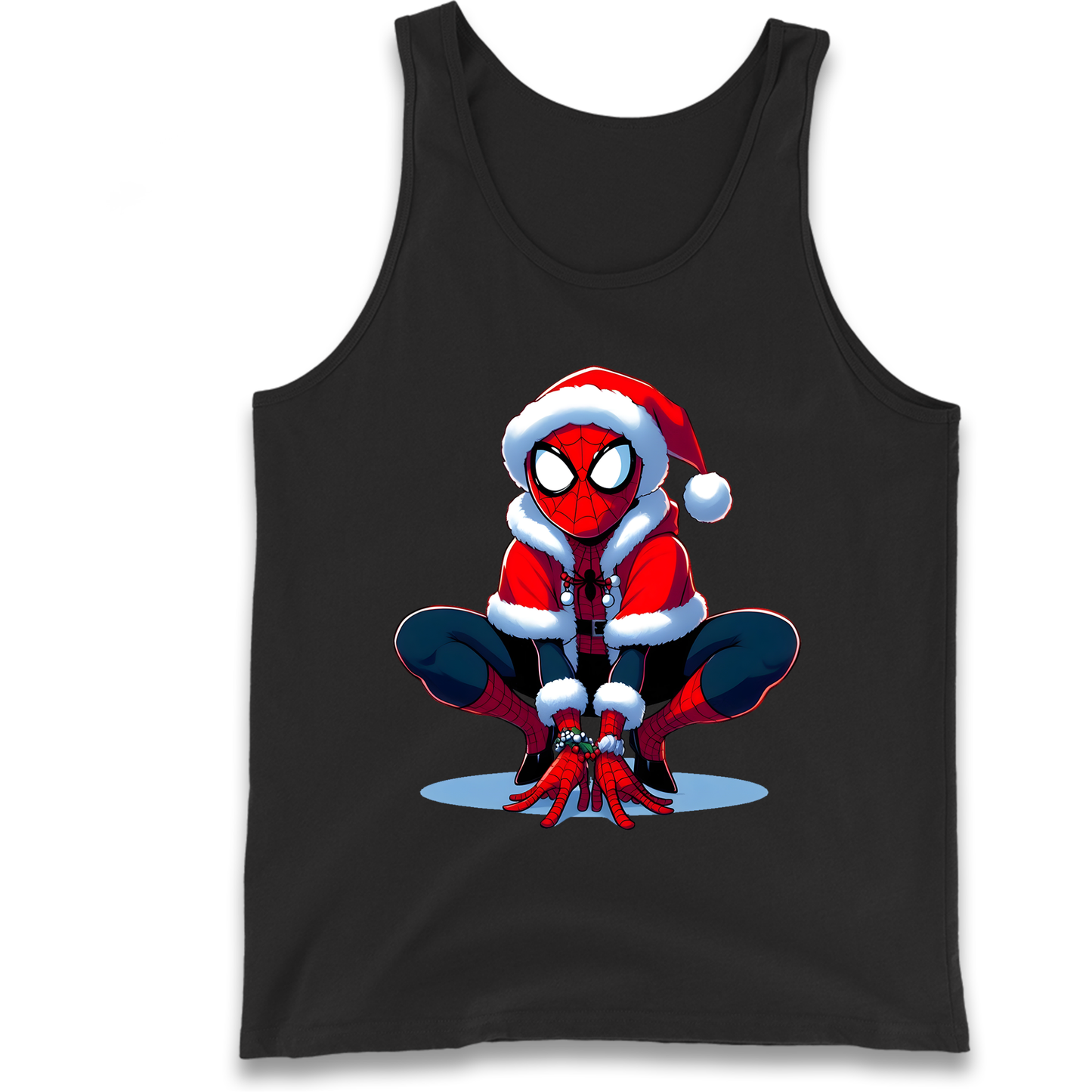 Spiderman Santa Tank Top
