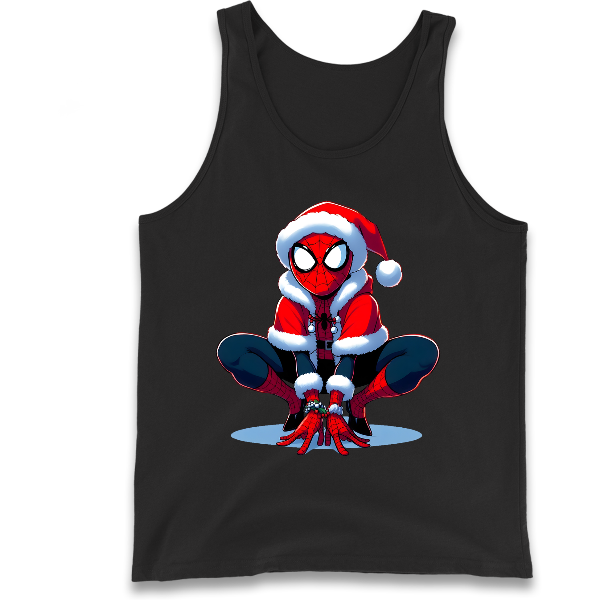 Spiderman Santa Tank Top