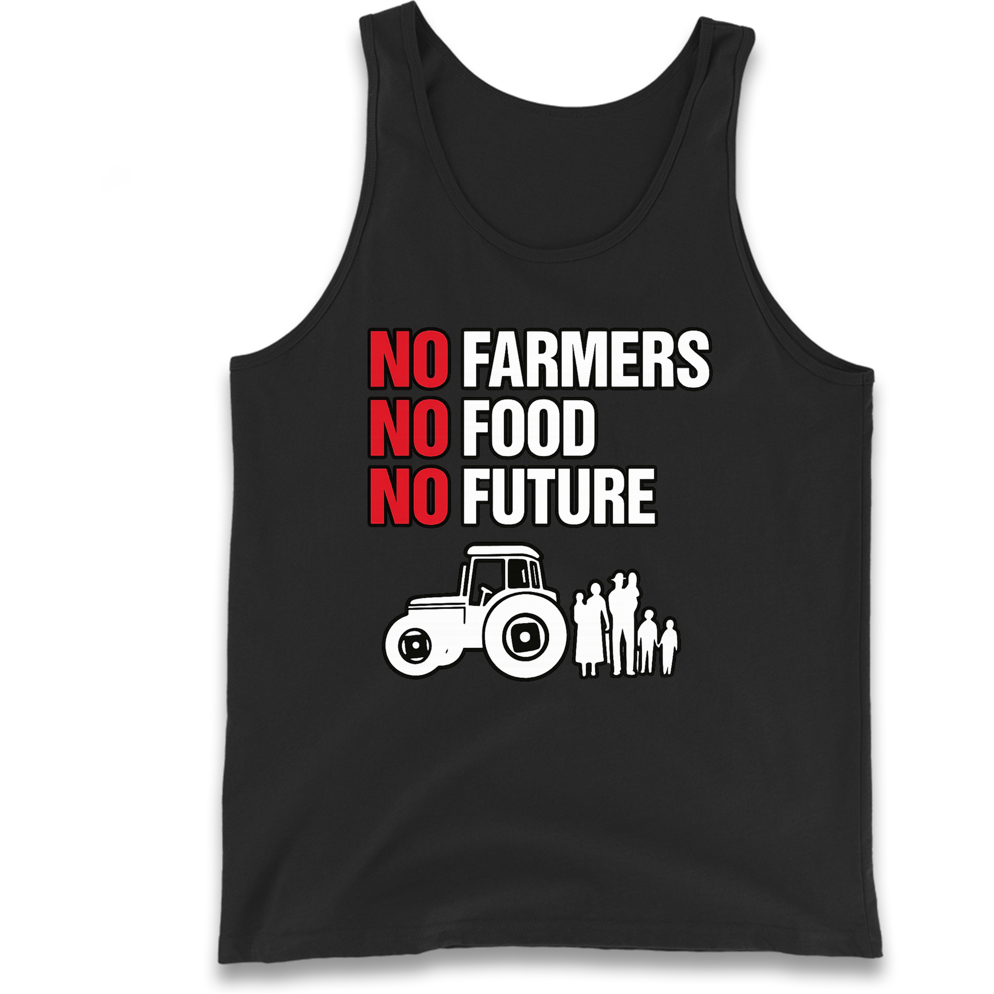 Farmers Agricultural Inheritance Tax Protest Tank Top